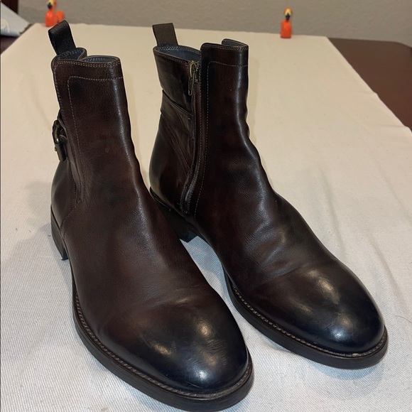 To Boot New York Boots ADAM DERRICK Side zipper closure - Picture 9 of 16